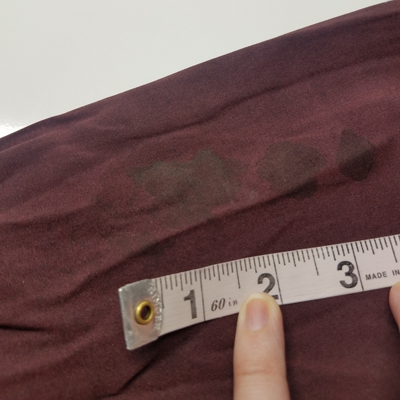 Van Heusen Burgundy Plum Button Down Shirt - Picture 7 of 7